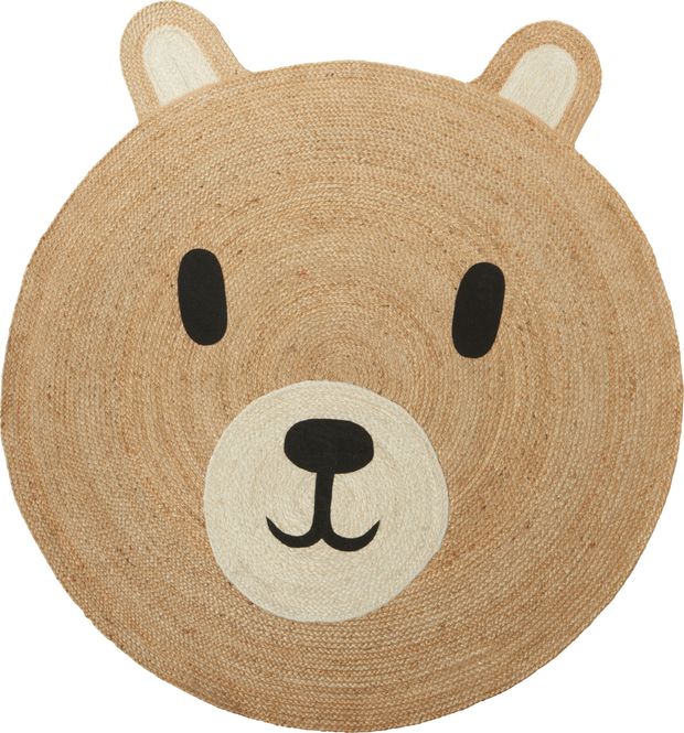 Hovedbilde Gulvteppe Bamse jute - stor
