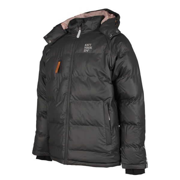 Hovedbilde Kattnakken Bobleregnjakke kort Sludd - kattesvart