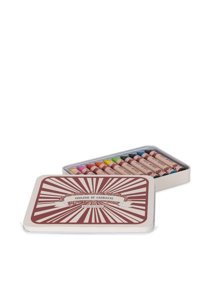 Hovedbilde Konges Sløjd 10pk Bivoks fargestifter - multi 