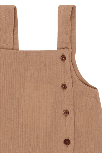 Hust & Claire Melik Musselin sparkebukse - praline