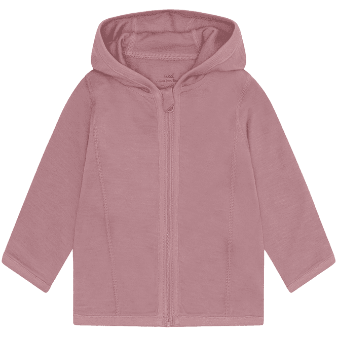 Hovedbilde Hust & Claire Camil ull/bambus jakke - pale mauve