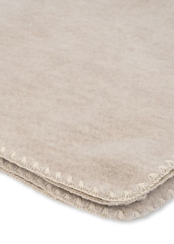 Fanga Fontana Erba Ullfleece babyteppe - oatmeal melange
