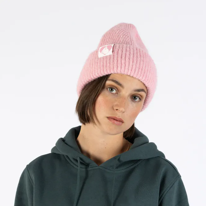 Hovedbilde Moomin Fluffy Chunky Beanie til voksen,  Rosa 