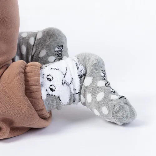 Moomin Fluffy Sokker til barn, Grå