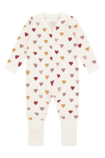 Hovedbilde Hust & Claire Manu Hearts ull/bambus heldress - ...