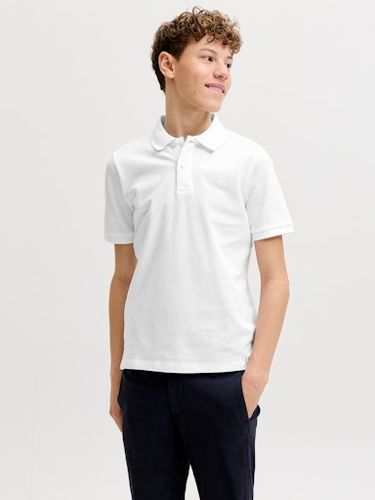 Jack & Jones Laweston Poloskjorte til junior - bright white