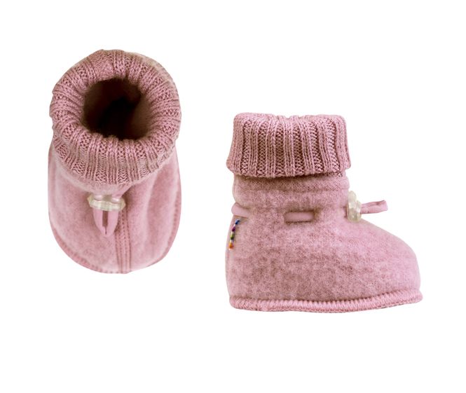 Hovedbilde Joha softull booties - gammelrosa