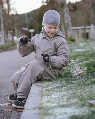 Kattnakken Junior Regndress - månefjell
