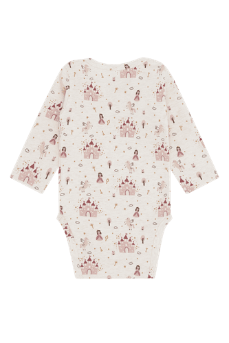 Hust & Claire Bebe Fairytale body til baby - adobe rose