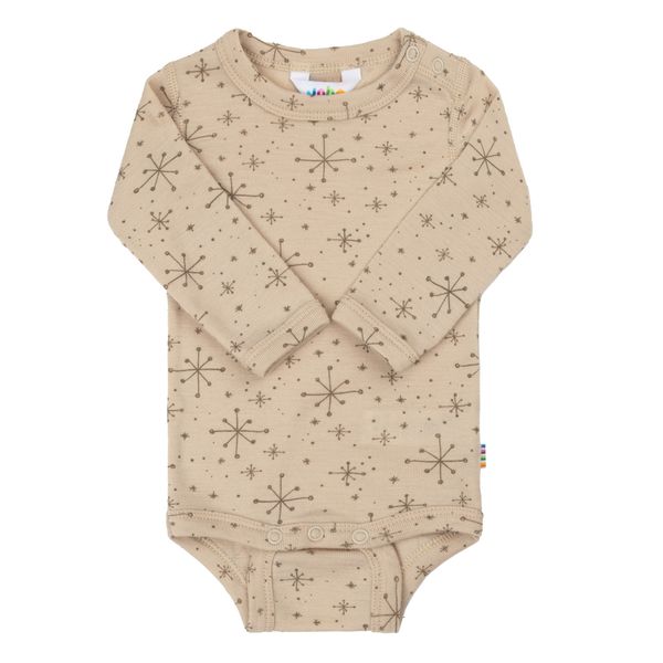 Hovedbilde Joha Handdrawn Snowflake ull body - beige
