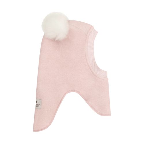 HUTTELiHUT Bigbear ull balaclava m/alpakka dusker - rose smoke