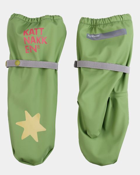 Hovedbilde Kattnakken Regnvotter Superhelt - supergrønn 