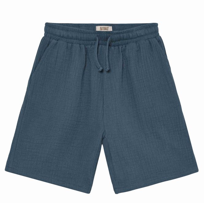 Hovedbilde Huttlihut Muslin shorts til barn - bering sea