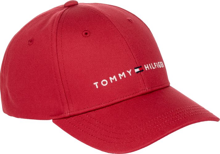 Tommy Hilfiger Essential Caps - terracotta red