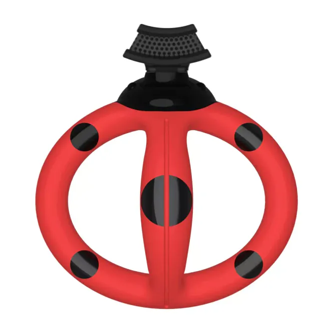 Hovedbilde MOMBELLA Ladybug U-formet tannbørste - rød/svart