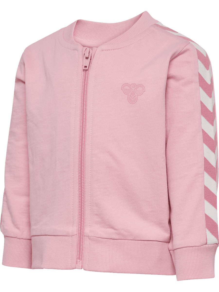 Hummel Mini Chevron Joggedress til barn - pink nectar