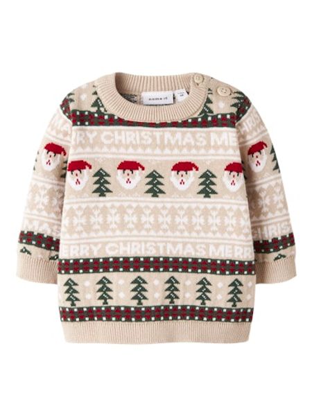 Hovedbilde Name It Rastokka Julegenser til baby - peyote