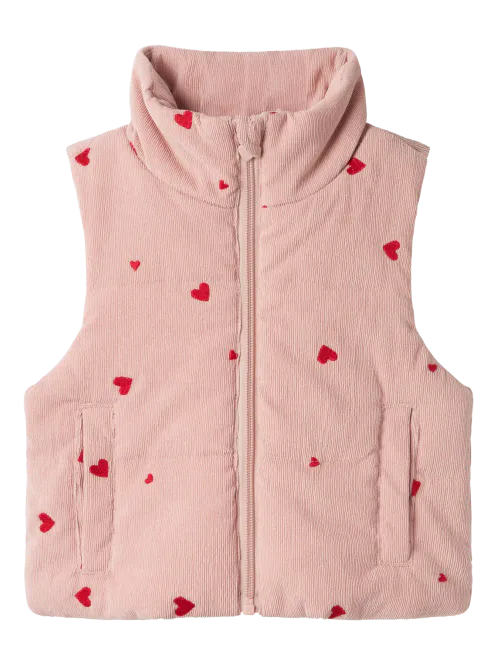 Hovedbilde Name It Mimosa Vest til jente - pale mauve