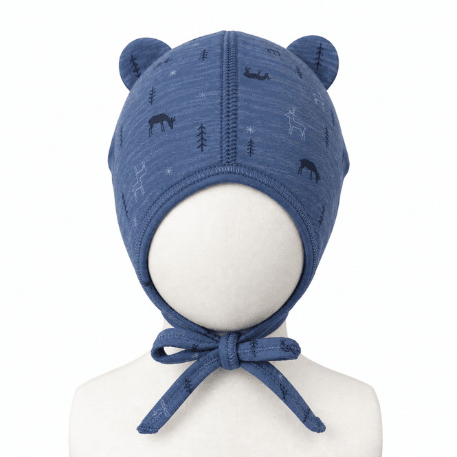 Hovedbilde Blinke Nordic ull/bambus babylue - china blue