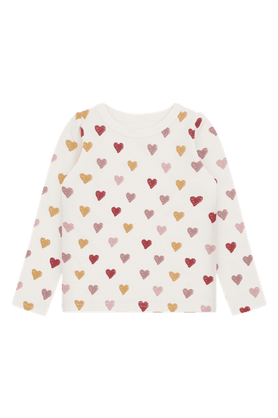 Hovedbilde Hust & Claire Abba Hearts ull/bambus trøye til ...