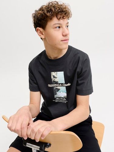 Jack & Jones Norrebro photo t-skjorte til junior - black