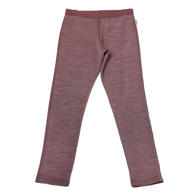 Hovedbilde Joha Doubleface melange ull leggings - rust