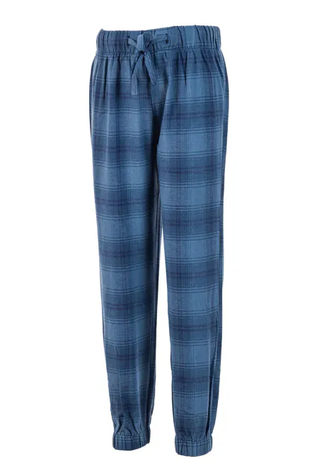 Hovedbilde Salto Comfy flanell bukse - blå rutet