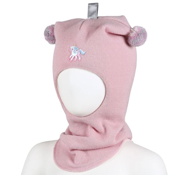 Hovedbilde Kivat ull balaclava Enhjørning med dusker - lys ...