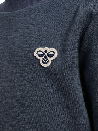Hummel Bee Mini ull/bomull genser - ombre blue