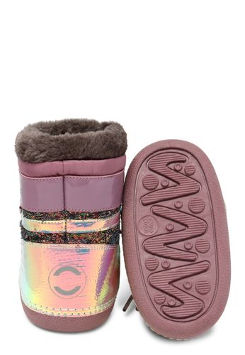 Mikk-Line Snow Boot Glitter  - Rose Brown 