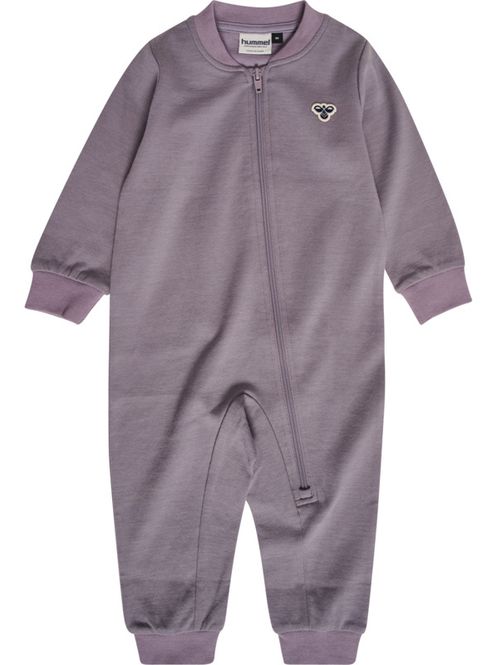 Hovedbilde Hummel Mini Bee ull/bomull heldress - gray ridge ...