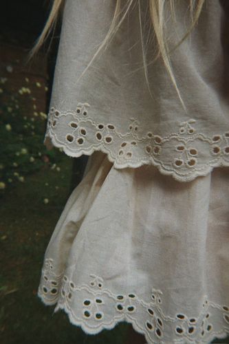 Konges Sløjd Posey skjørt - antique white