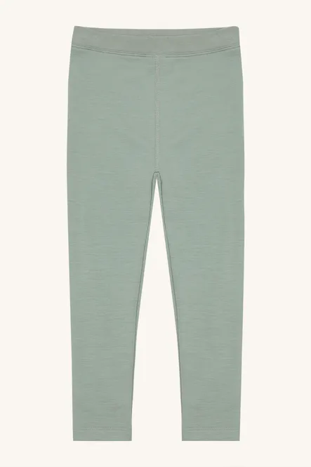 Hovedbilde Hust & Claire Liro Solid ull leggings - slate ...