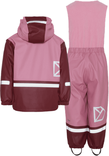 Didriksons Boardman Regnsett til barn - heather pink