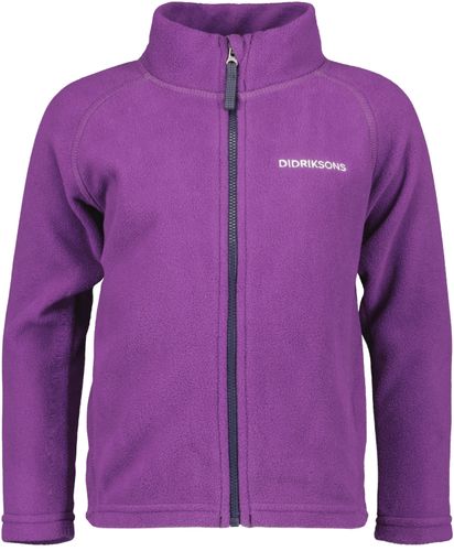 Didriksons Monte fleecejakke med zip - royal purple