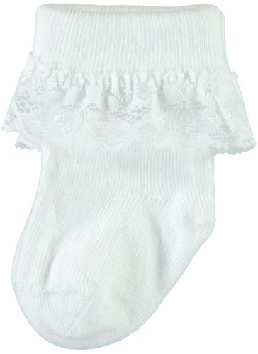 Name It Pagna babysokker - white alyssum