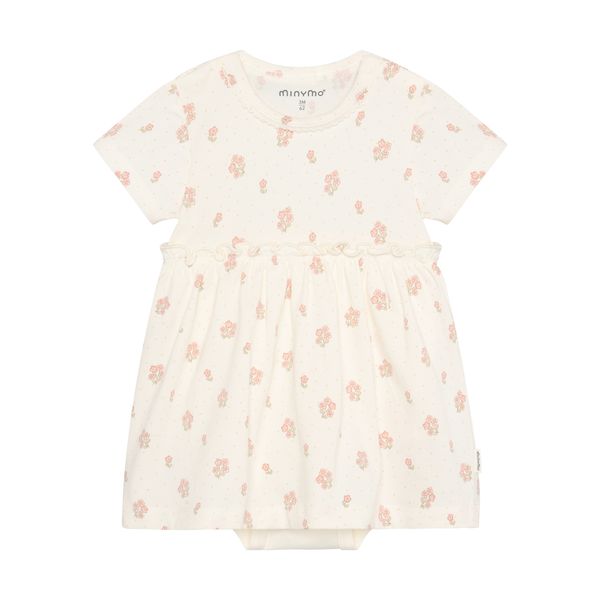 Hovedbilde Minymo Kjole med body til baby - vanilla ice