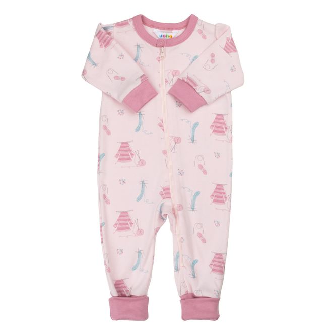 Hovedbilde Joha Knitting bomull pysjamas - rosa