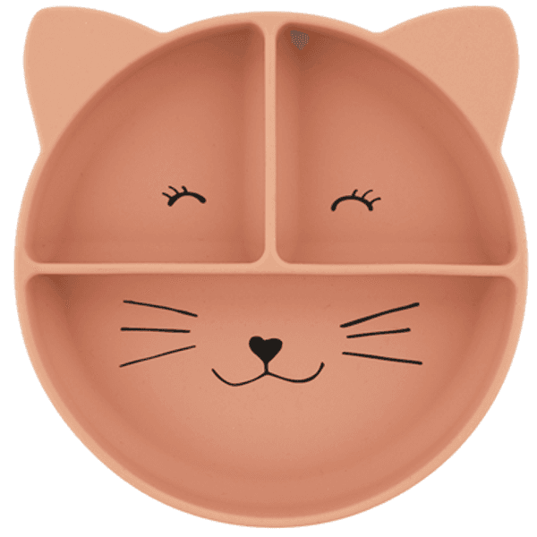 Hovedbilde Trixie tallerken med sugekopp - Mrs. Cat