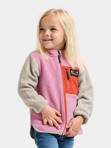 Didriksons Anten fleecejakke med zip - light heather pink