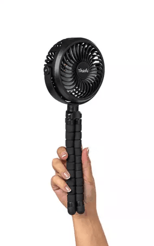 Tinkafu Vifte til barnevogn - sort