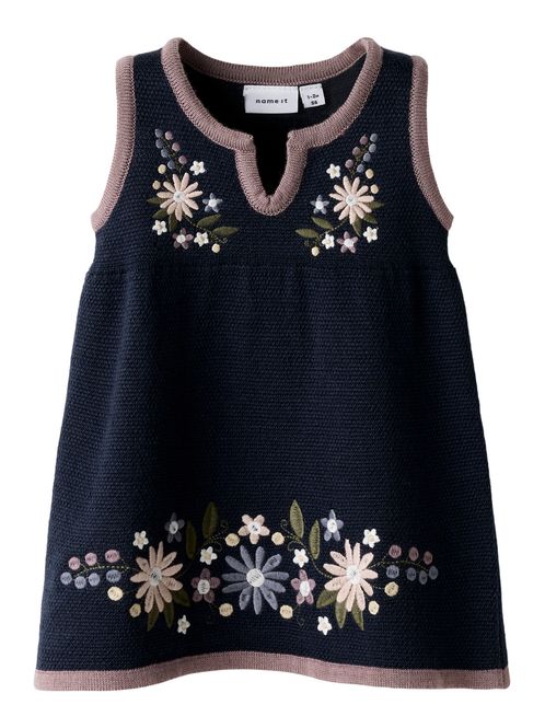 Hovedbilde Name It Teen strikket festdrakt til jente baby - ...