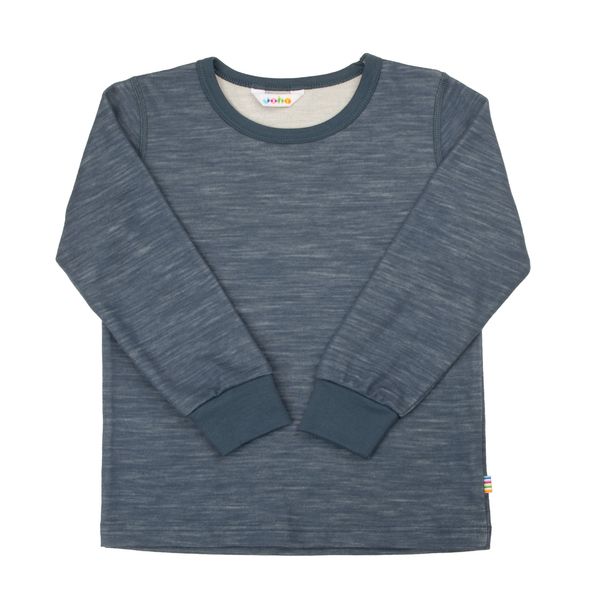 Hovedbilde Joha Kids ull/bambus trøye - dark denim