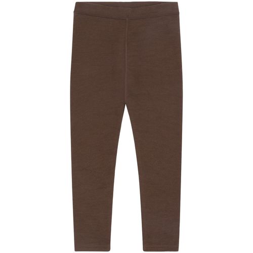 Hust & Claire Laki ull/bambus leggings - brown stone