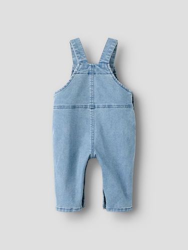Lil'Atelier Deva snekkerbukse til baby - medium blue denim