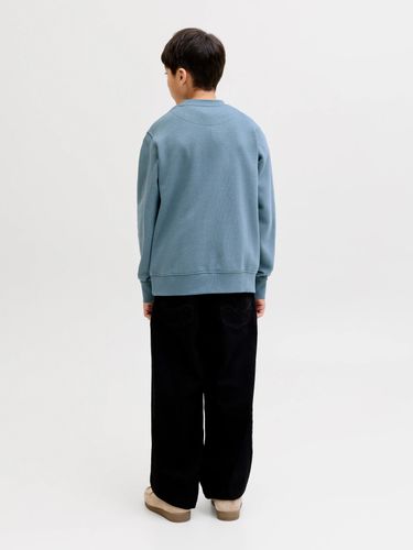 Jack & Jones Soho crew genser til junior - blue mirage