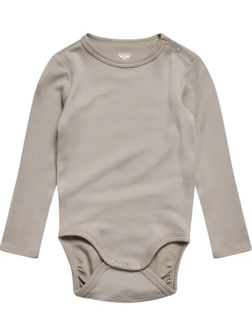 Hovedbilde Hummel Mini ull/bambus soild body - vintage khaki