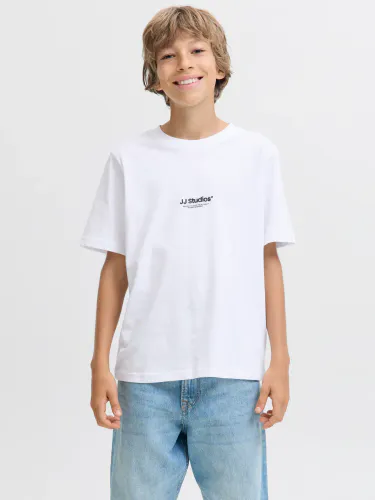 Jack and Jones Soho Tee til junior - white