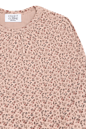 Hust & Claire Bri Little Roses body til baby - rugby tan