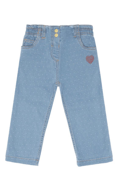 Hovedbilde Hust & Claire Theresa Dotty denim bukse - blue ...